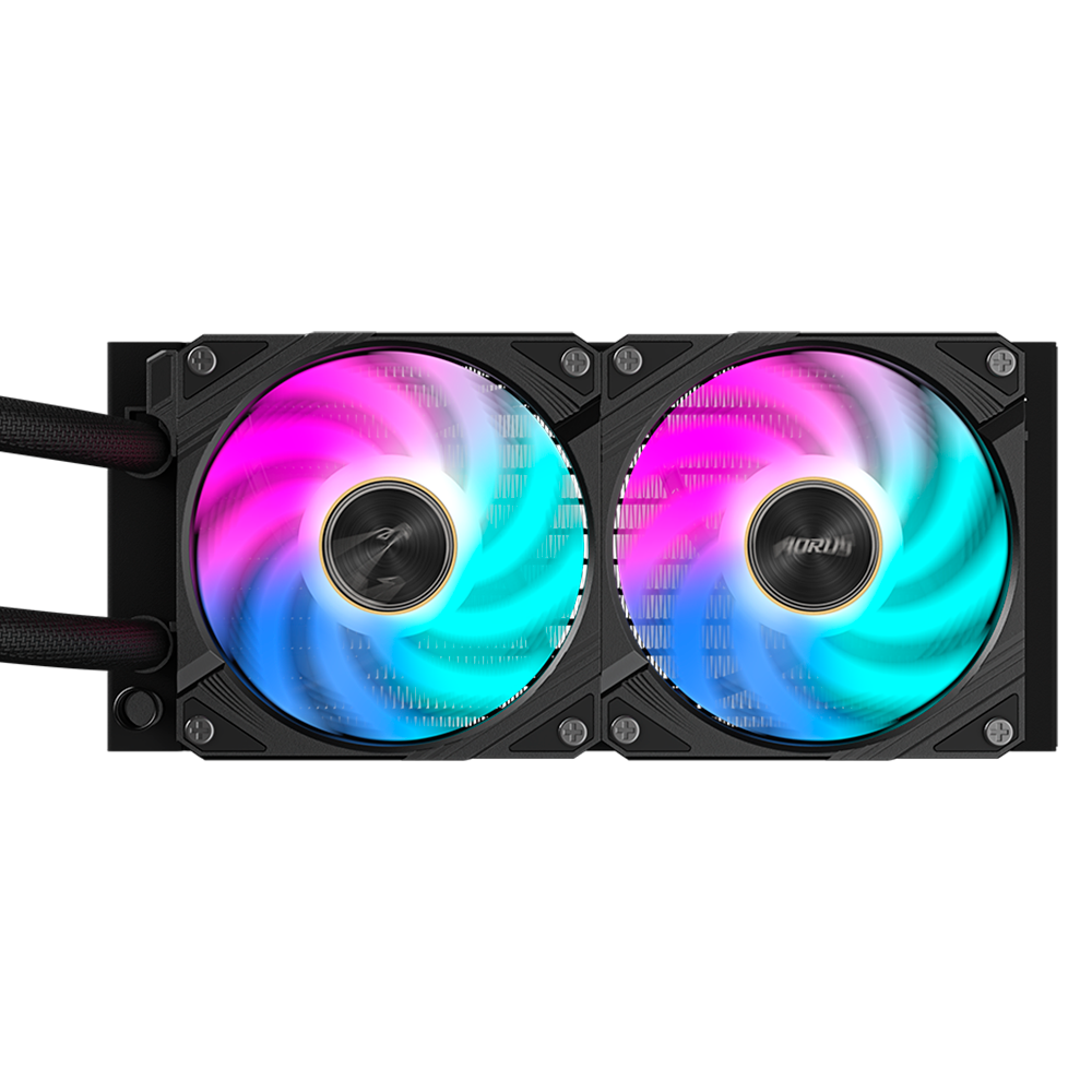 Enfriamiento Liquido AIO AORUS WATERFORCE X II 240, 2x 120mm, 2500~3000RPM