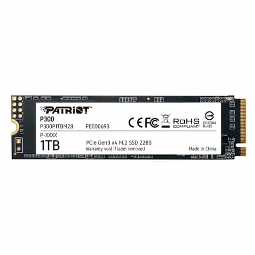 Unidad de estado Solido M.2 PATRIOT P300 1TB NVME