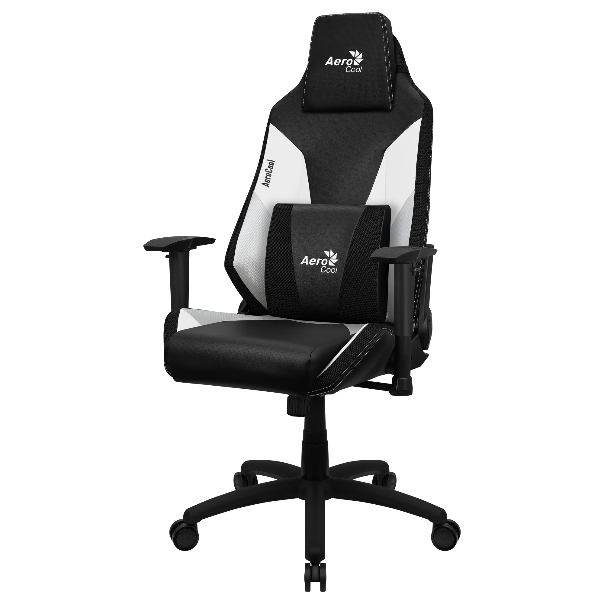 Silla Aerocool Admiral Azure | Negro/Blanco