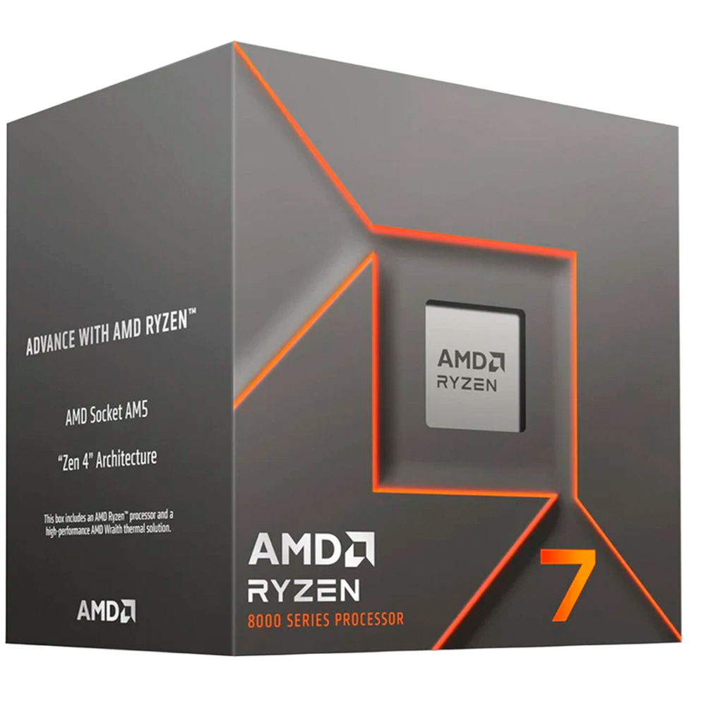 Procesador AMD Ryzen 7 8700F - 5GHz - 8 Núcleos - Sin Gráficos