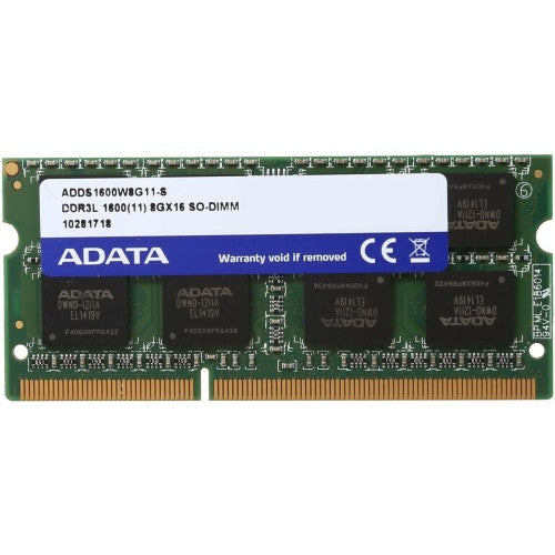 Memoria RAM SO-DIMM ADATA 8GB DDR3L 1600MHz