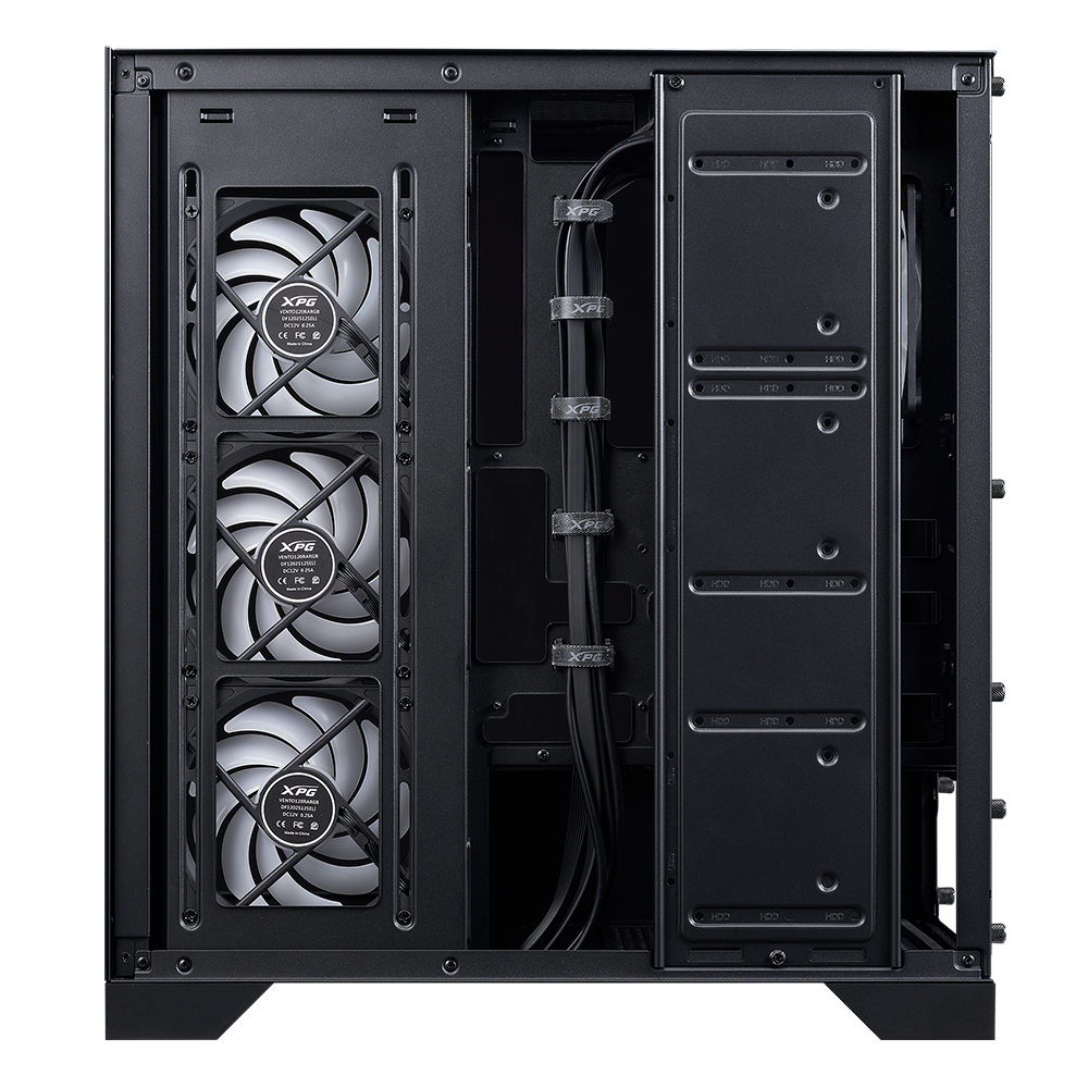 Gabinete ADATA XPG Invader X BTF | ATX | Incluye 5 Ventiladores | Negro