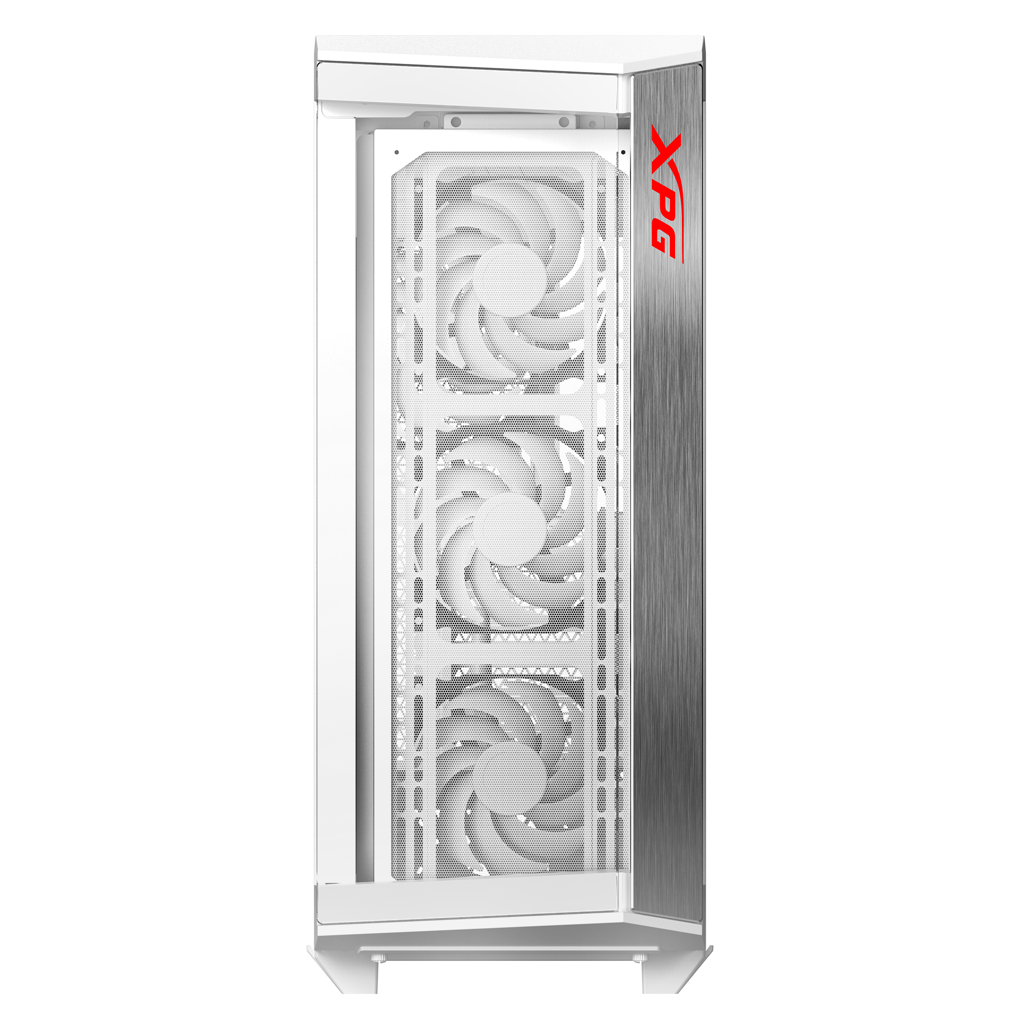 Gabinete ADATA XPG Battlecruiser II ST Mid Tower Cristal Templado 4 Ventiladores Blanco