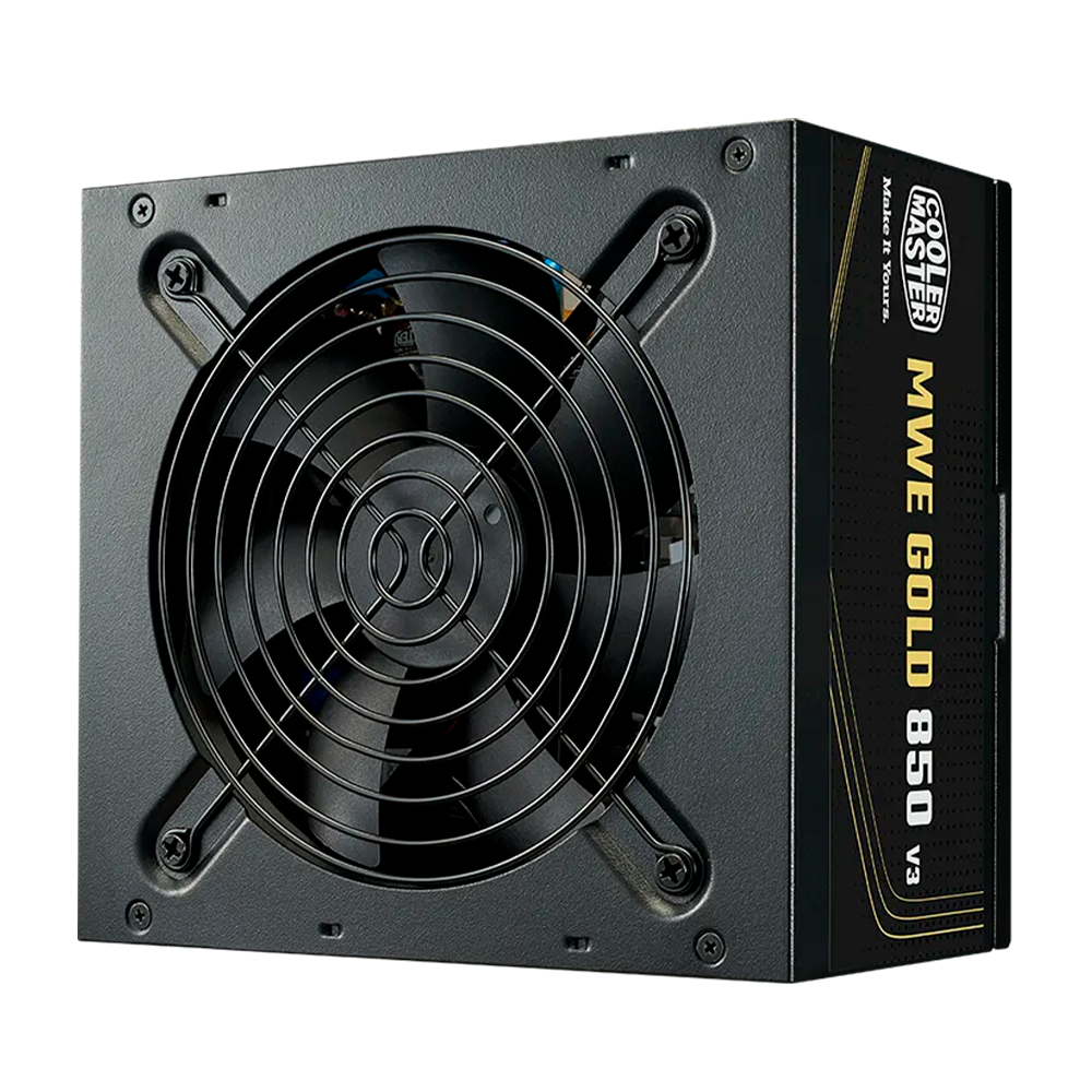 Fuente de Poder Cooler Master MWE V3 850w 80 PLUS Gold
