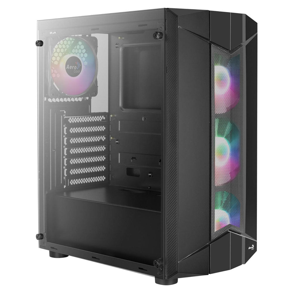 Gabinete Aerocool Sentinel ARGB - ATX - Negro