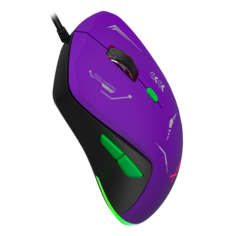 Mouse Xzeal (XZPM1MV) XZ-401 Morado-Verde