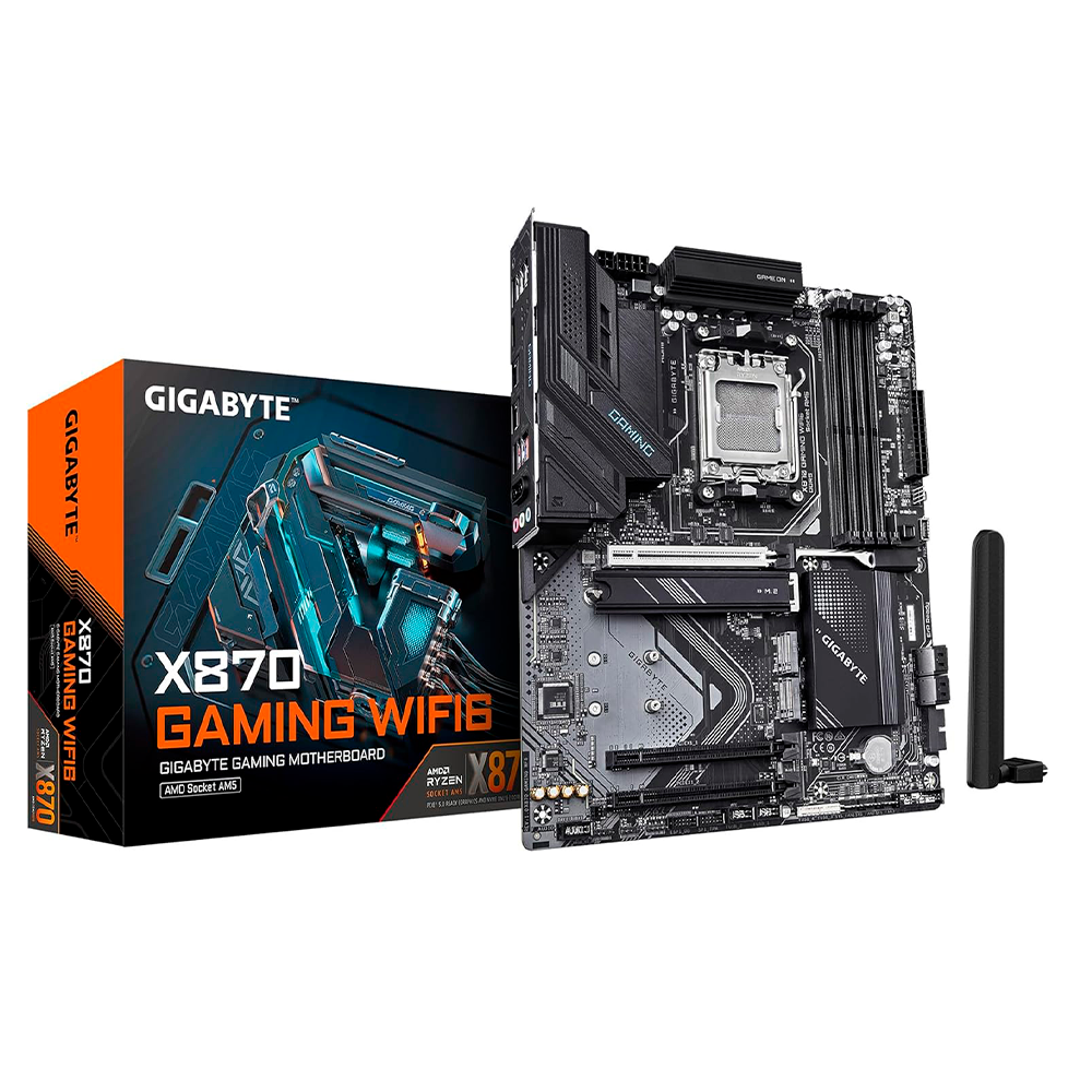 Tarjeta Madre Gigabyte X870 Gaming WF6, Socket AM5, ATX