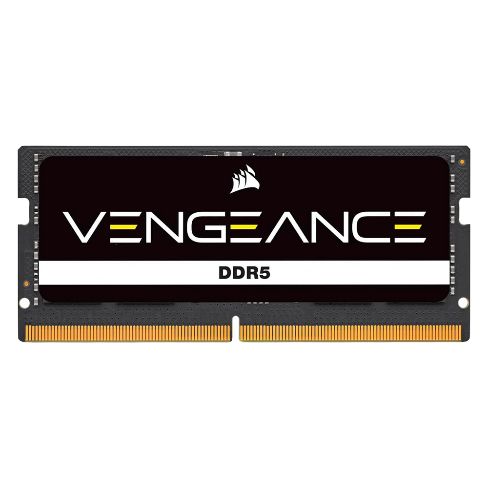 Memoria RAM Sodimm DDR5 Corsair 32GB 5200MHz (1X32GB) Vengeance, Negro
