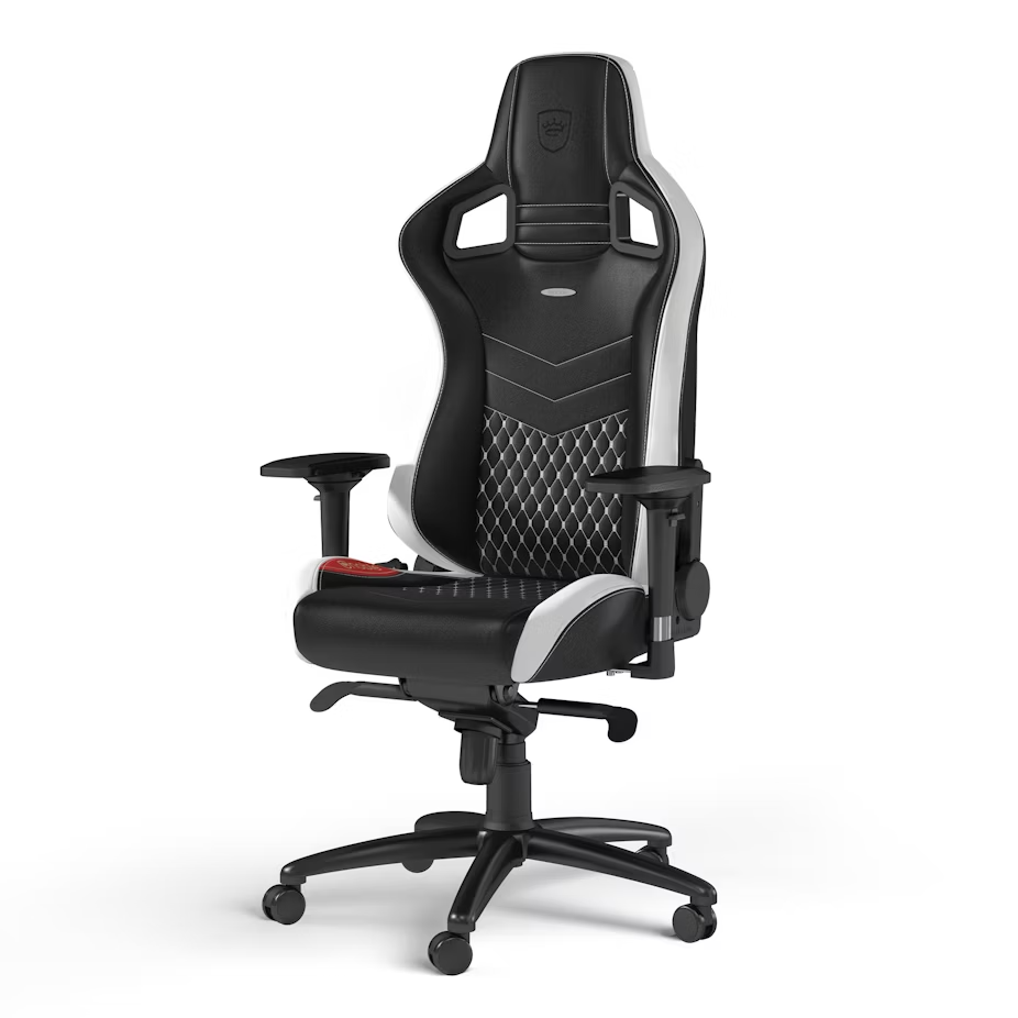 Silla Gamer Noblechairs Epic | Negro/Blanco