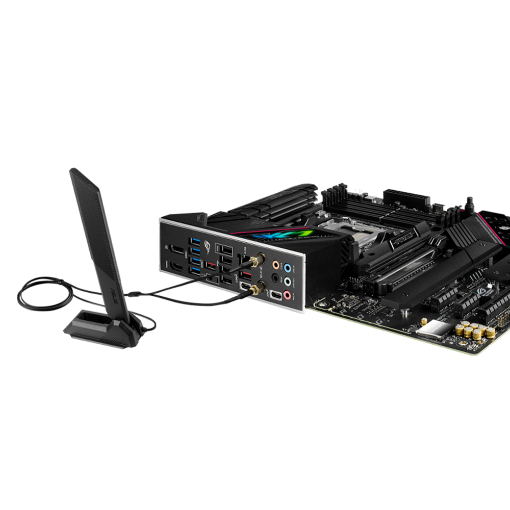 Tarjeta Madre ASUS ROG Strix B650E-F GAMING WIFI- S-AM5- ATX- Compatible con DDR5