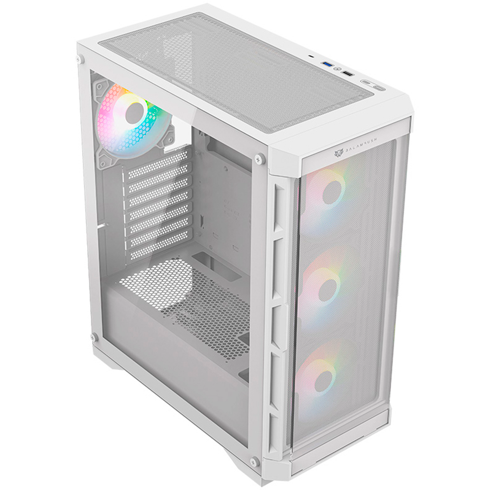 Gabinete Balam Rush Carbono Twin Mate 5000 - ATX - Blanco