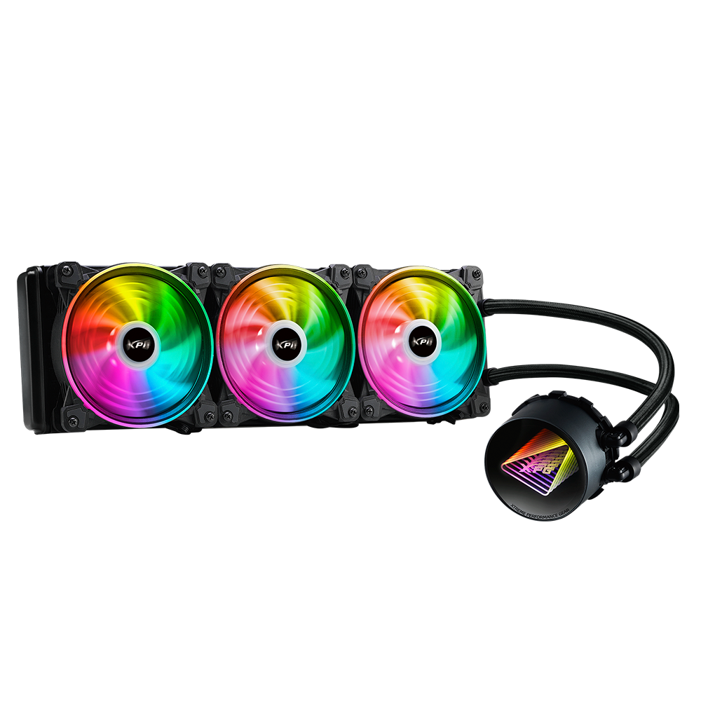 Enfriamiento Liquido AIO para CPU XPG LEVANTE X 360 ARGB, 3x 120mm, 600 - 2000RPM