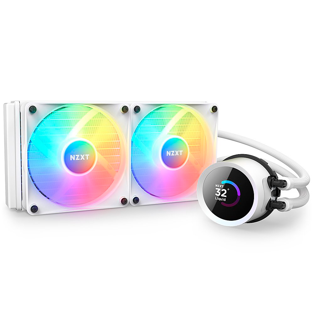 Enfriamiento Líquido NZXT Kraken 240mm RGB Blanco