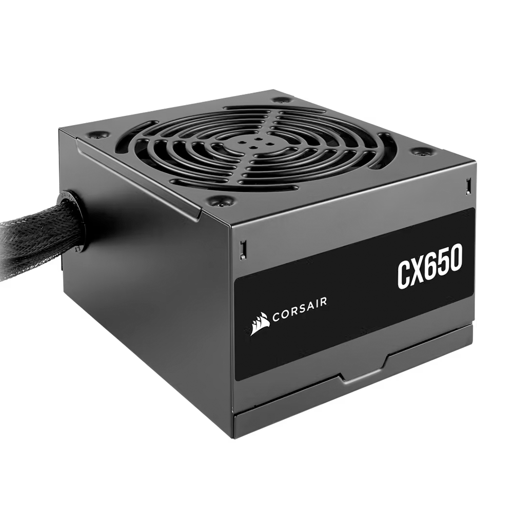 Fuente de Poder CORSAIR CX650 - 650W - BRONZE - Negro