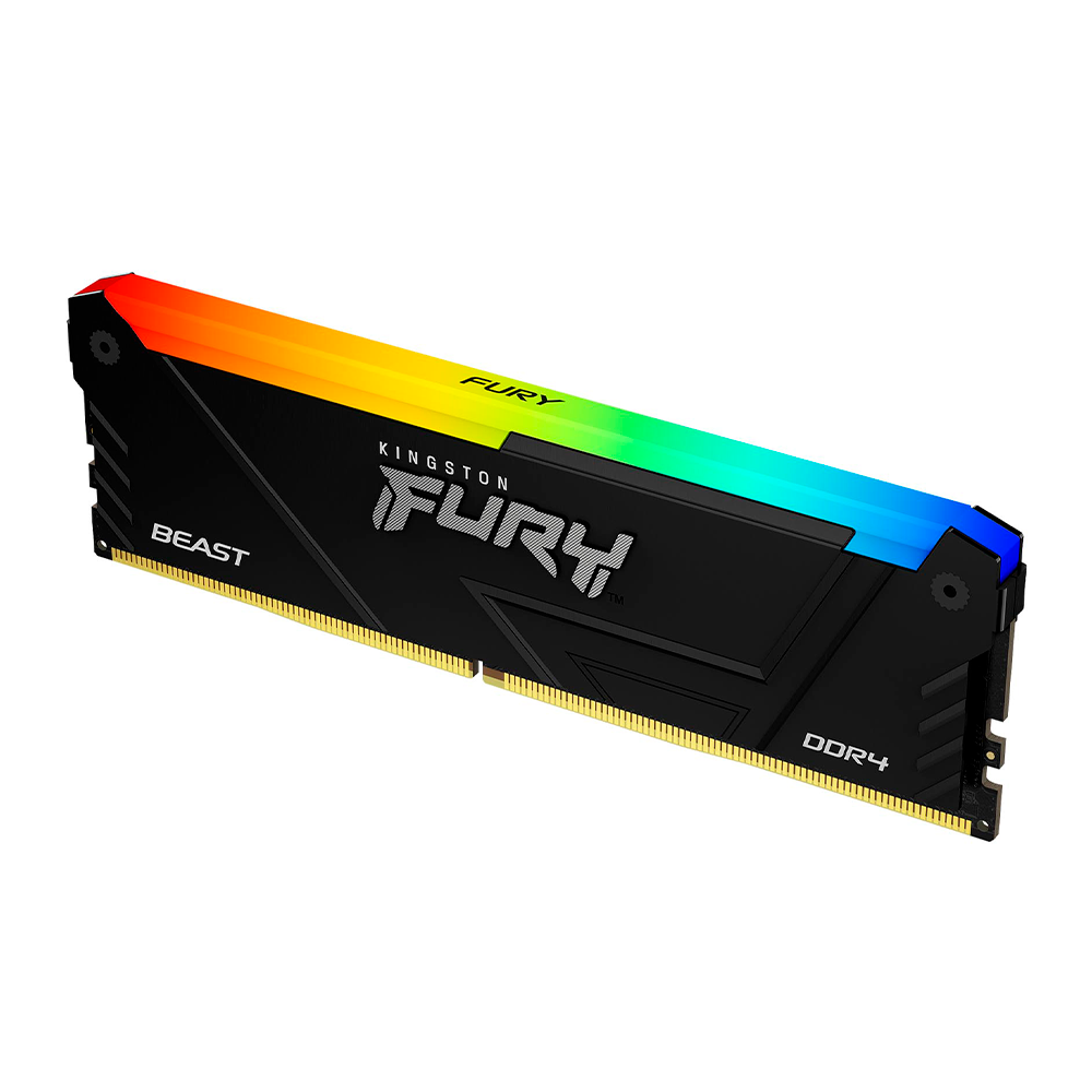 Memoria RAM Kingston Fury Beast RGB DDR4 8GB 3200MHZ