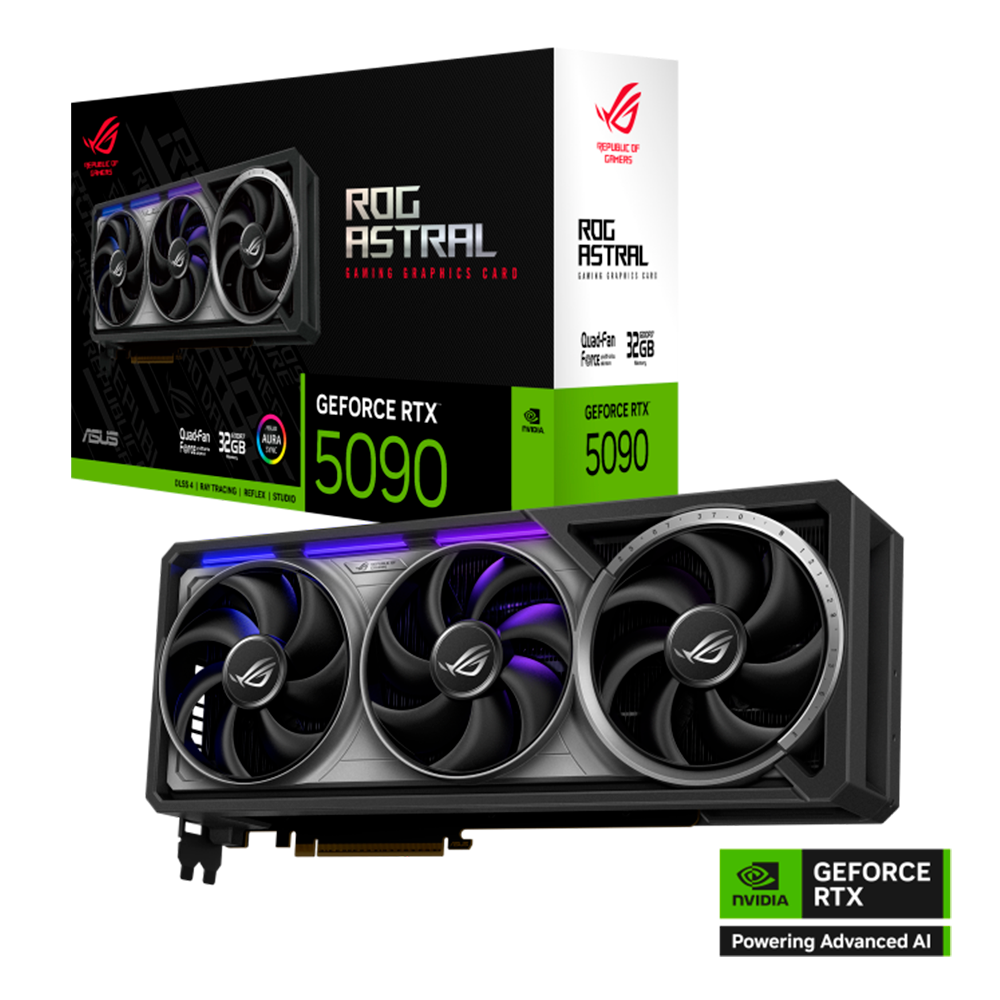 Tarjeta de Video ASUS ROG ASTRAL GeForce RTX 5090 OC Edition 32GB