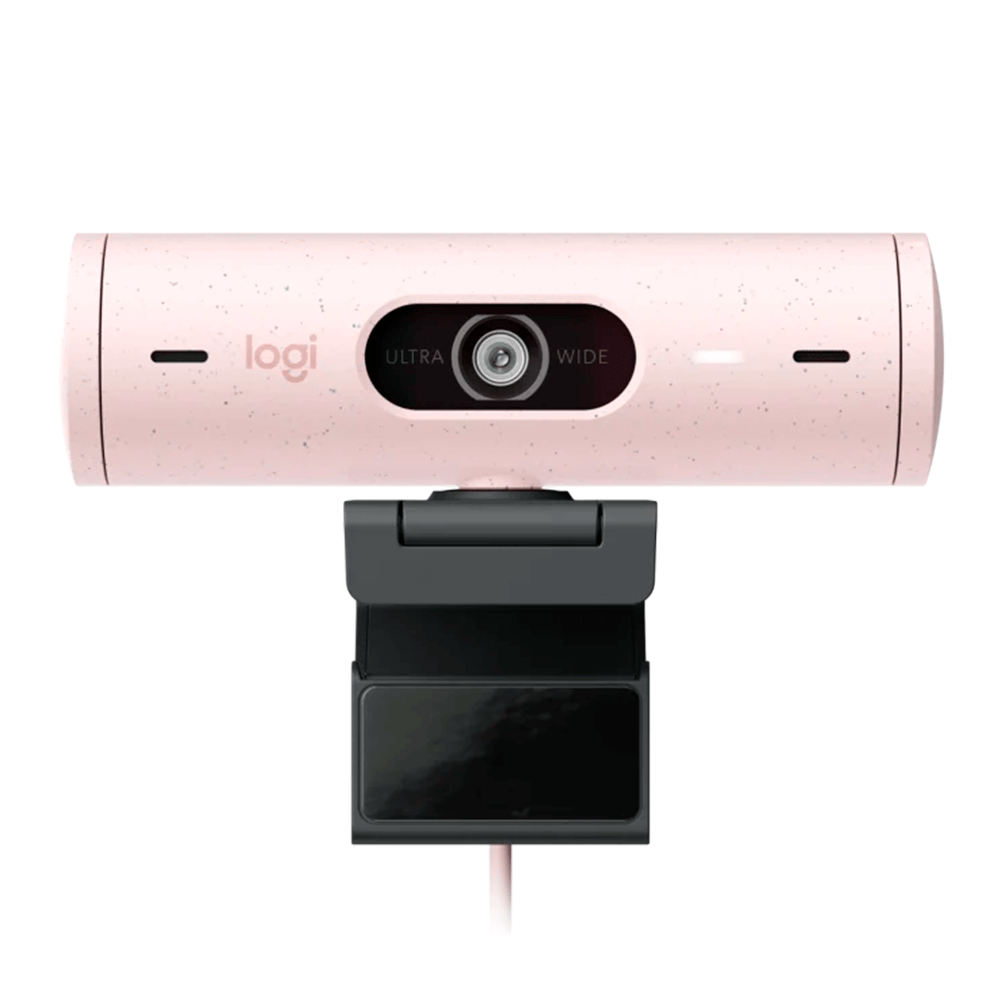 Camara Web Logitech BRIO 500 ROSA FHD 1080