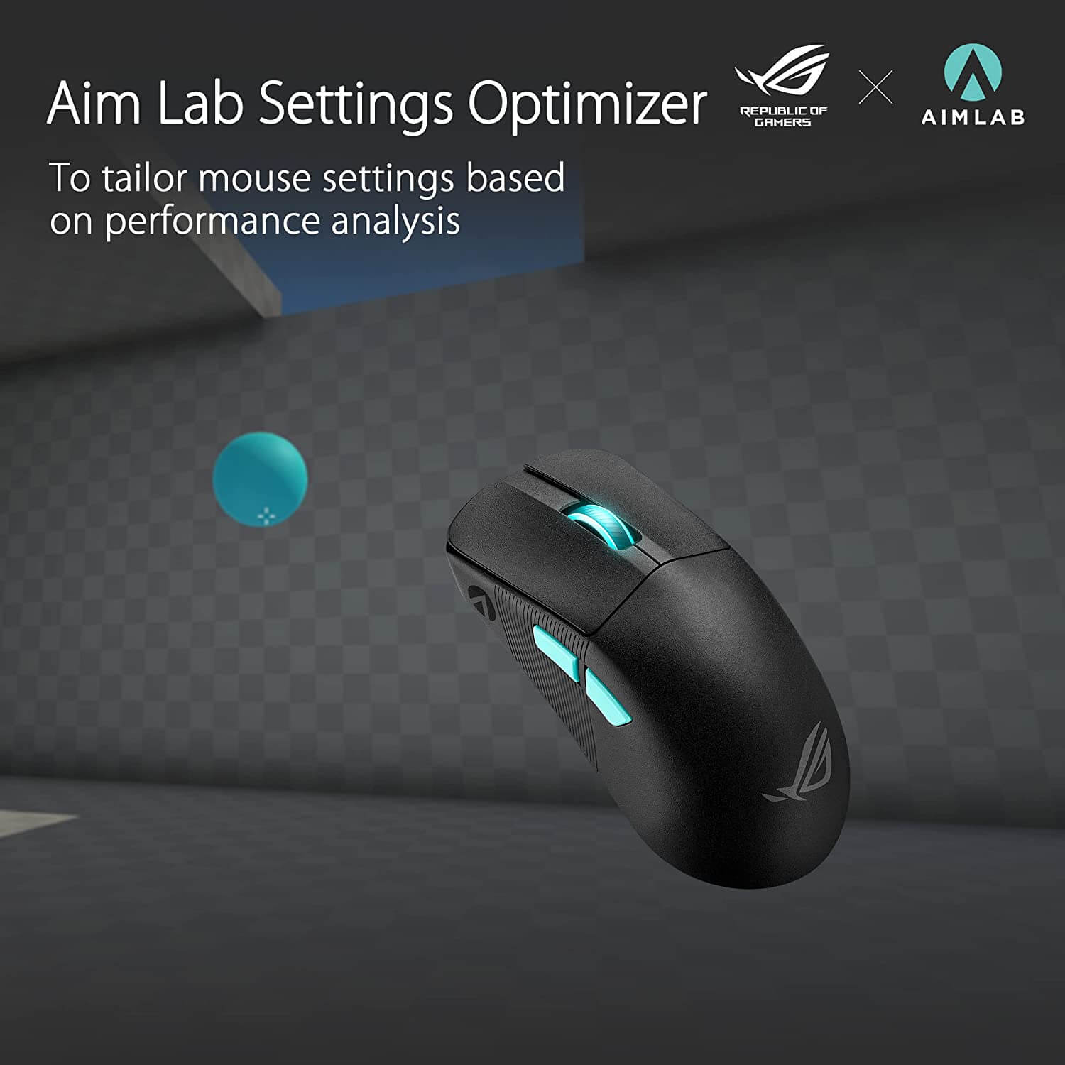 Mouse Gamer ASUS Óptico P713 ROG Harpe Ace Aim Lab Edition, Inalámbrico