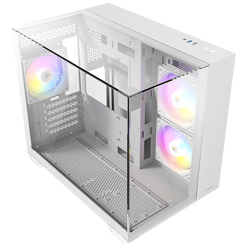 Gabinete Antec CX500M ARGB- Micro ATX- Blanco