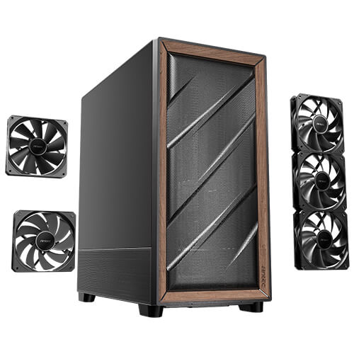 Gabinete Antec FLUX SE- ATX- Negro