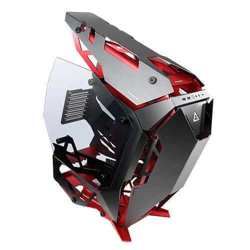 Gabinete Antec TORQUE- E-ATX- Negro/Rojo