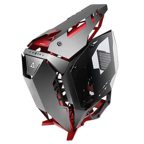 Gabinete Antec TORQUE- E-ATX- Negro/Rojo