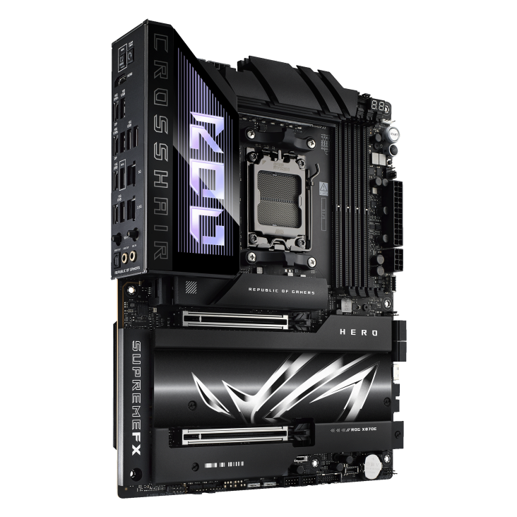 Tarjeta Madre ROG CROSSHAIR X870E HERO- S-AM5- ATX- Compatible con DDR5