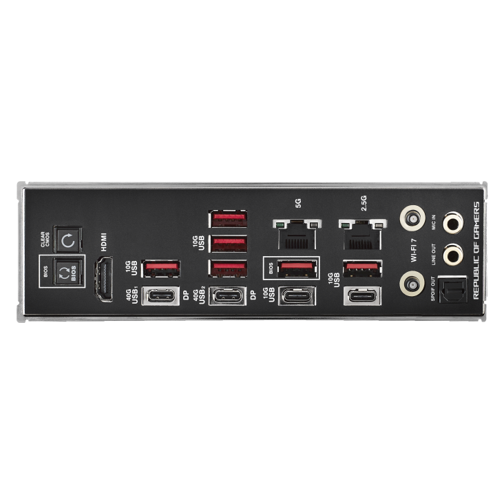 Tarjeta Madre ROG CROSSHAIR X870E HERO- S-AM5- ATX- Compatible con DDR5