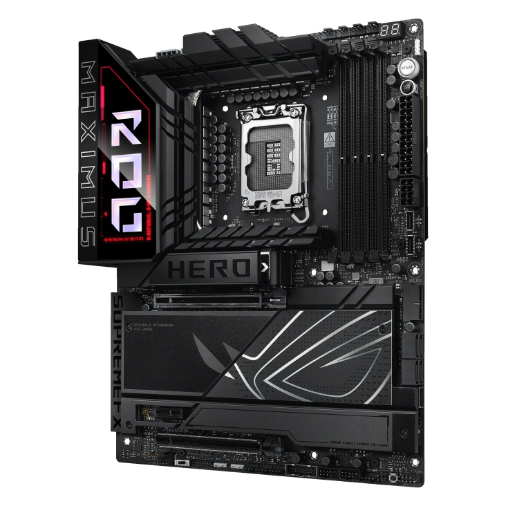 Tarjeta Madre ASUS ROG MAXIMUS Z890 HERO- LGA 1851- Micro ATX- Compatible con DDR5