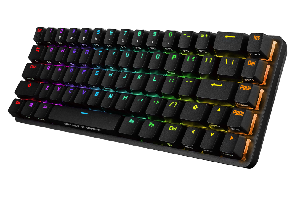 Teclado Mecánico Asus M601 ROG Falchion RGB Inalámbrico | Negro