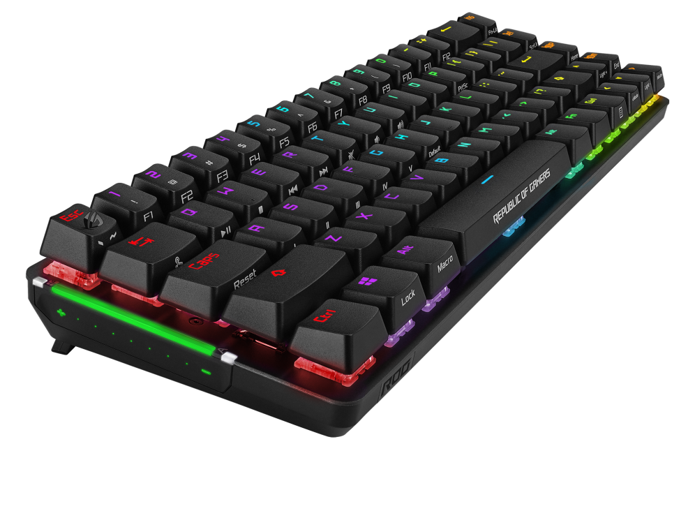 Teclado Mecánico Asus M601 ROG Falchion RGB Inalámbrico | Negro