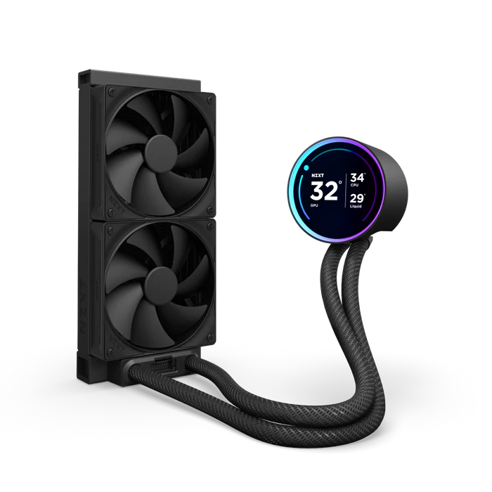 Enfriamiento Liquido NZXT Elite 240 V2 para CPU- 240mm - Negro