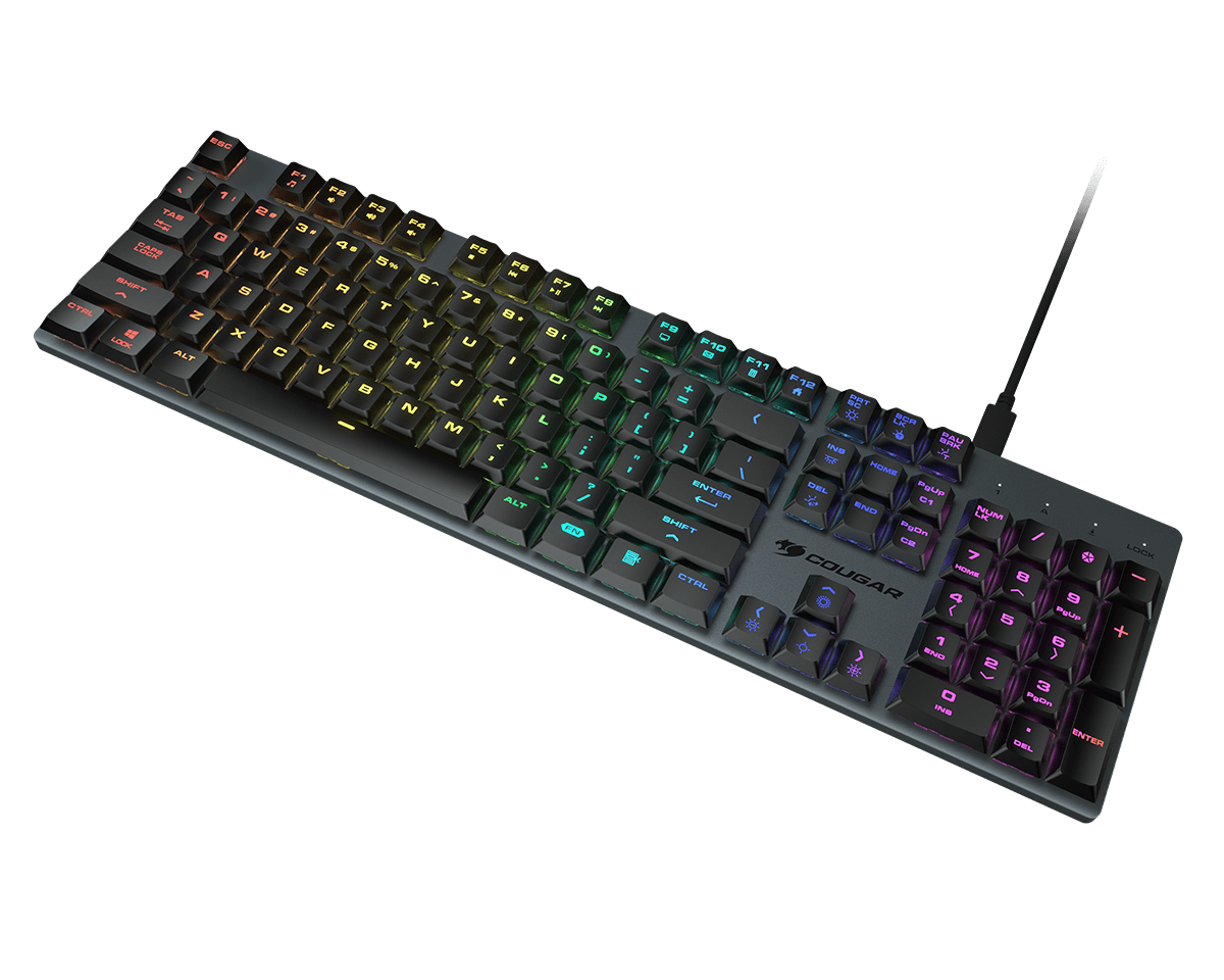 Teclado Mecánico COUGAR LUXLIM RGB Black