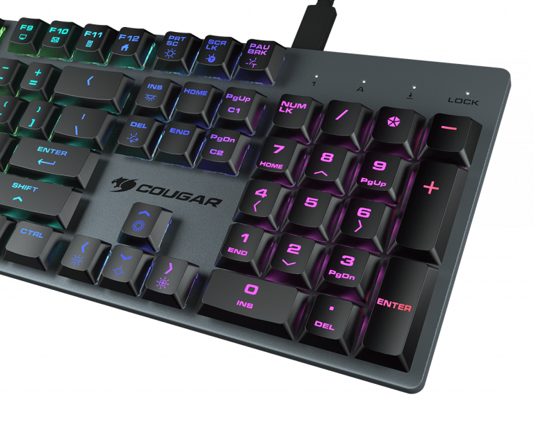 Teclado Mecánico COUGAR LUXLIM RGB Black