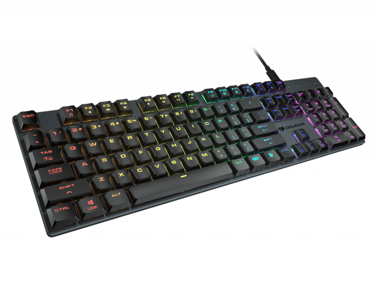 Teclado Mecánico COUGAR LUXLIM RGB Black