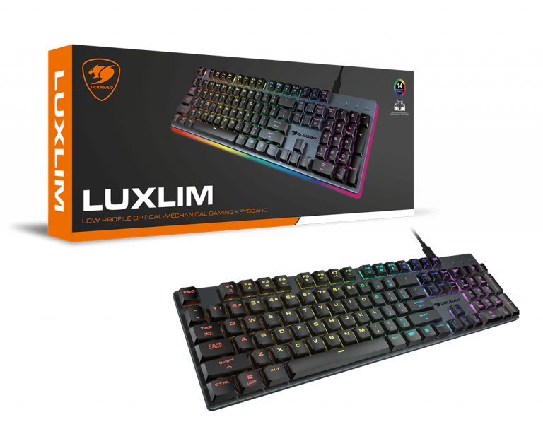 Teclado Mecánico COUGAR LUXLIM RGB Black