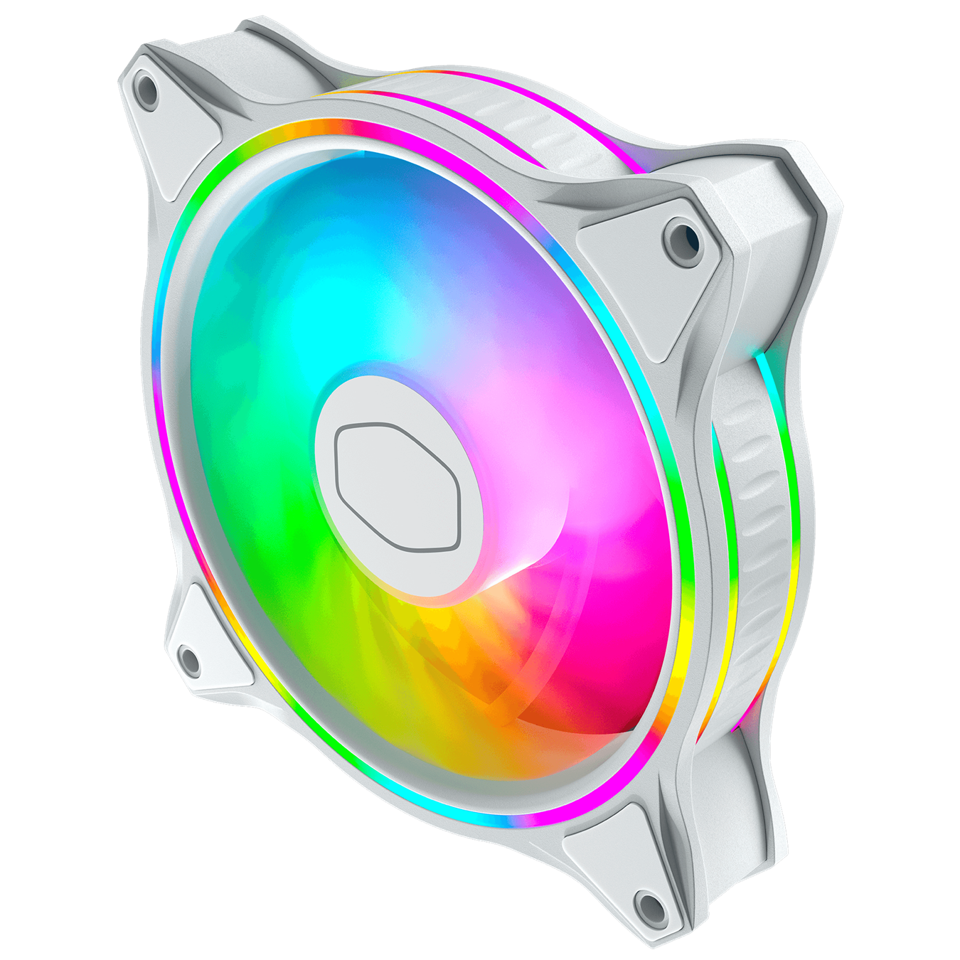 Ventilador Cooler Master MASTERFAN MF120 HALO RGB White Edition