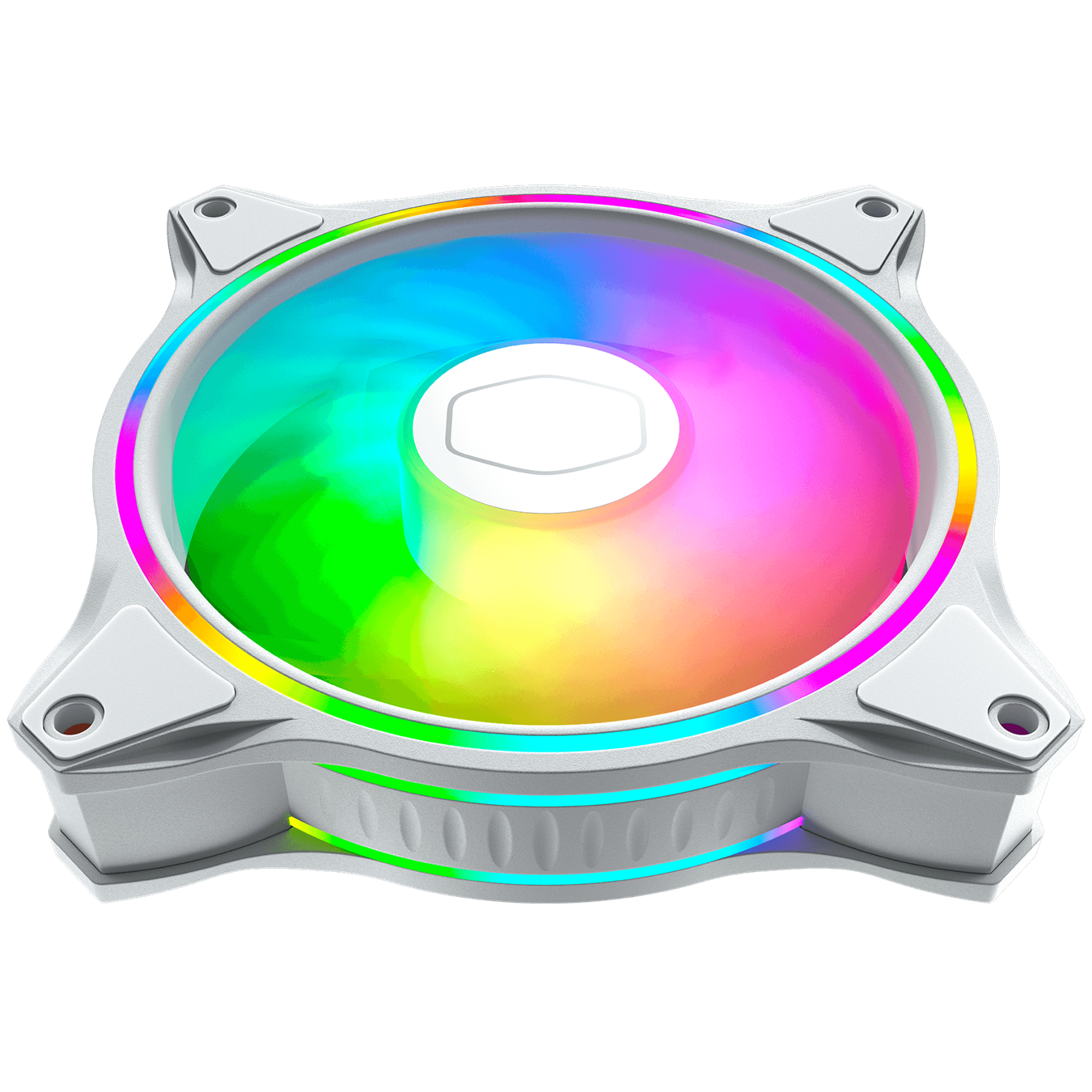 Ventilador Cooler Master MASTERFAN MF120 HALO RGB White Edition