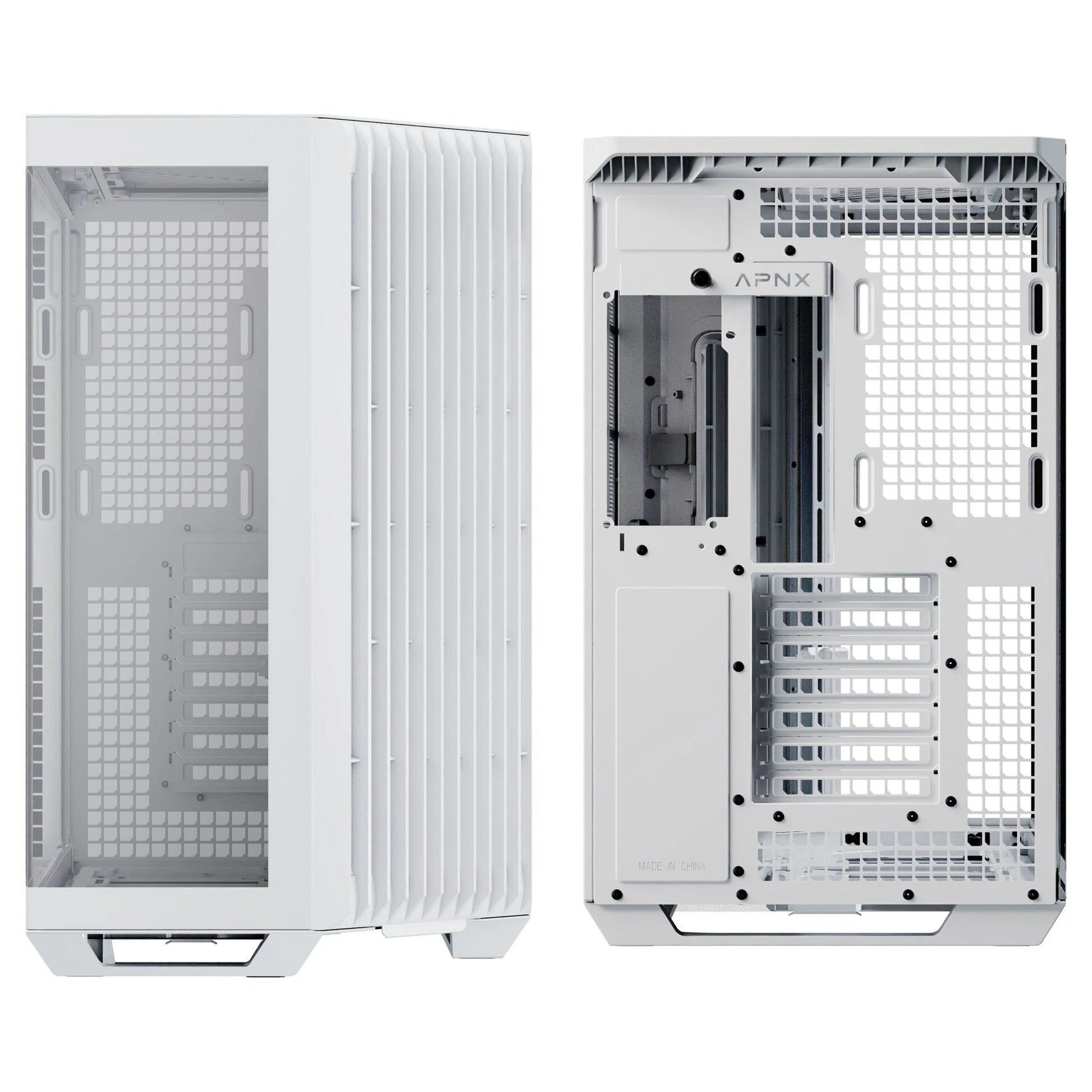 Gabinete APNX V1, ATX - Blanco