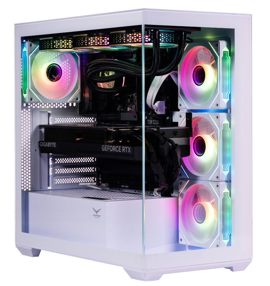 Gabinete NACEB NA-0637B Nebula- Micro ATX- Blanco