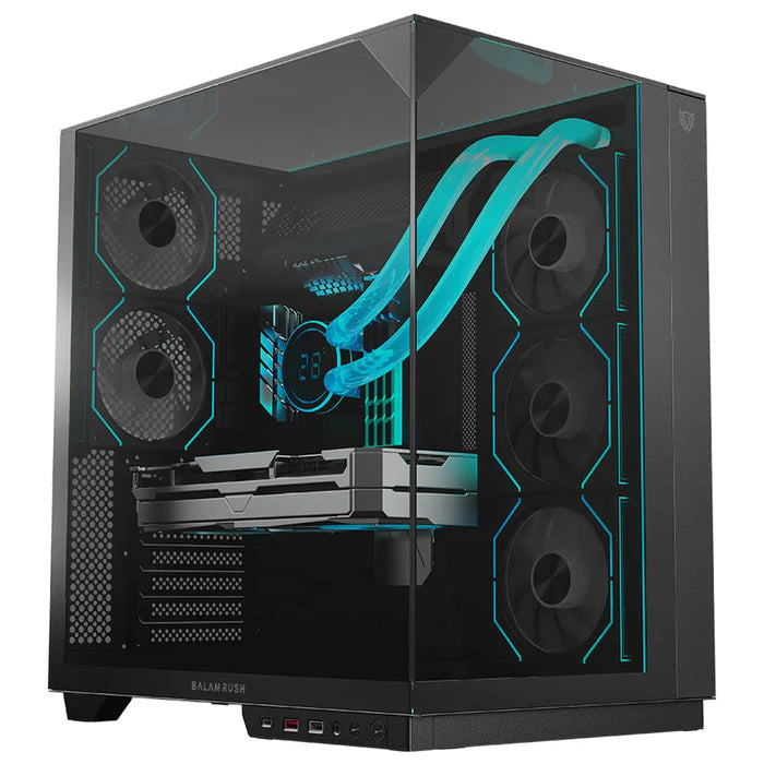 Gabinete Balam Rush Tank Expert Curve 7800- ATX- Negro