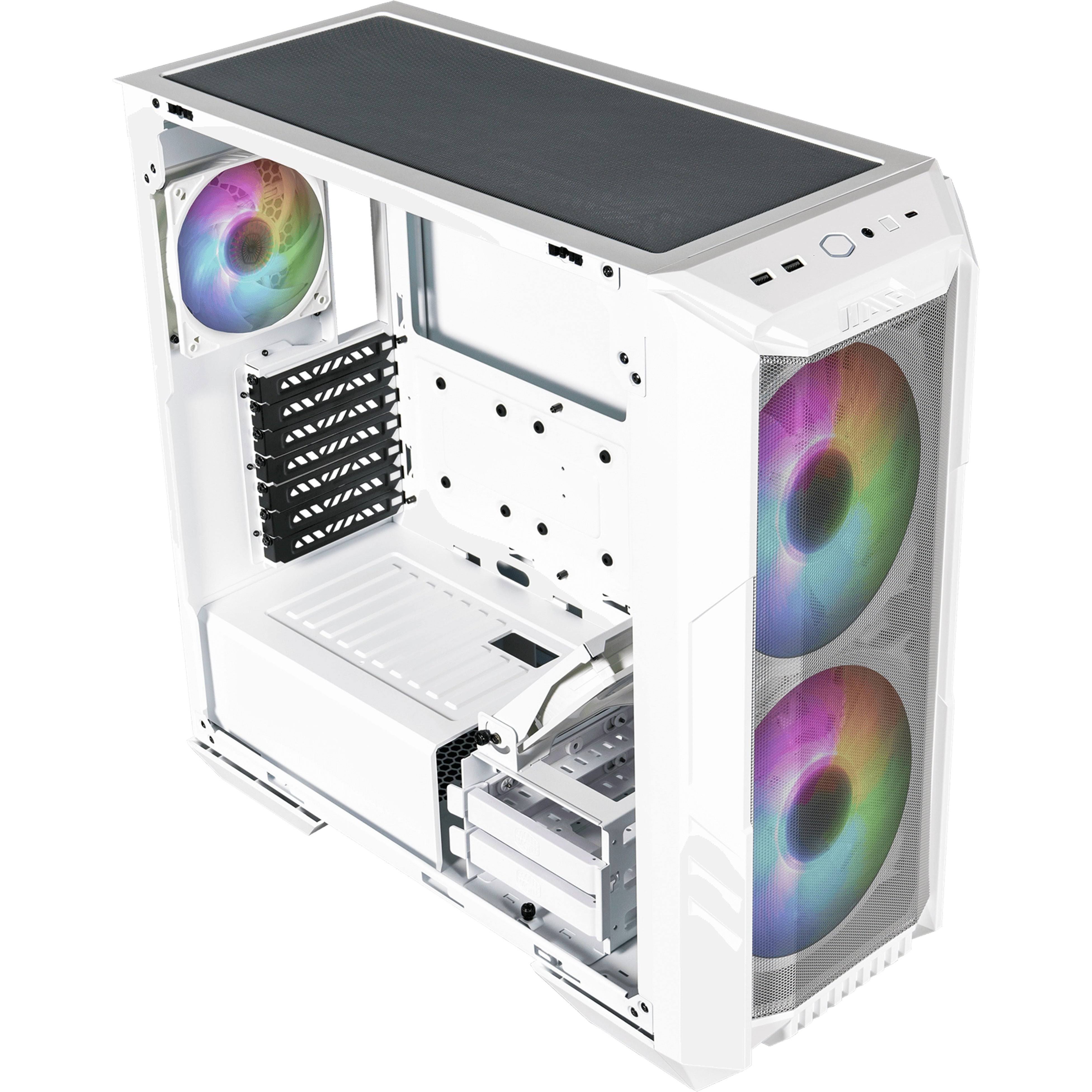 Gabinete Cooler Master HAF 500- ATX- Blanco