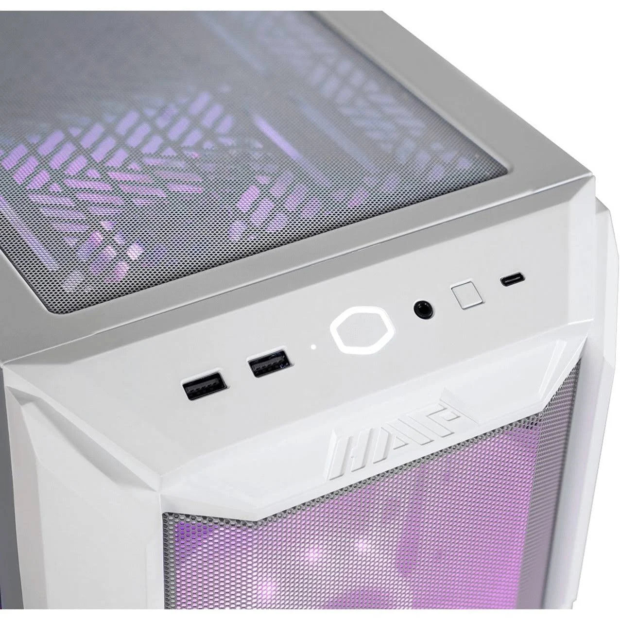 Gabinete Cooler Master HAF 500- ATX- Blanco