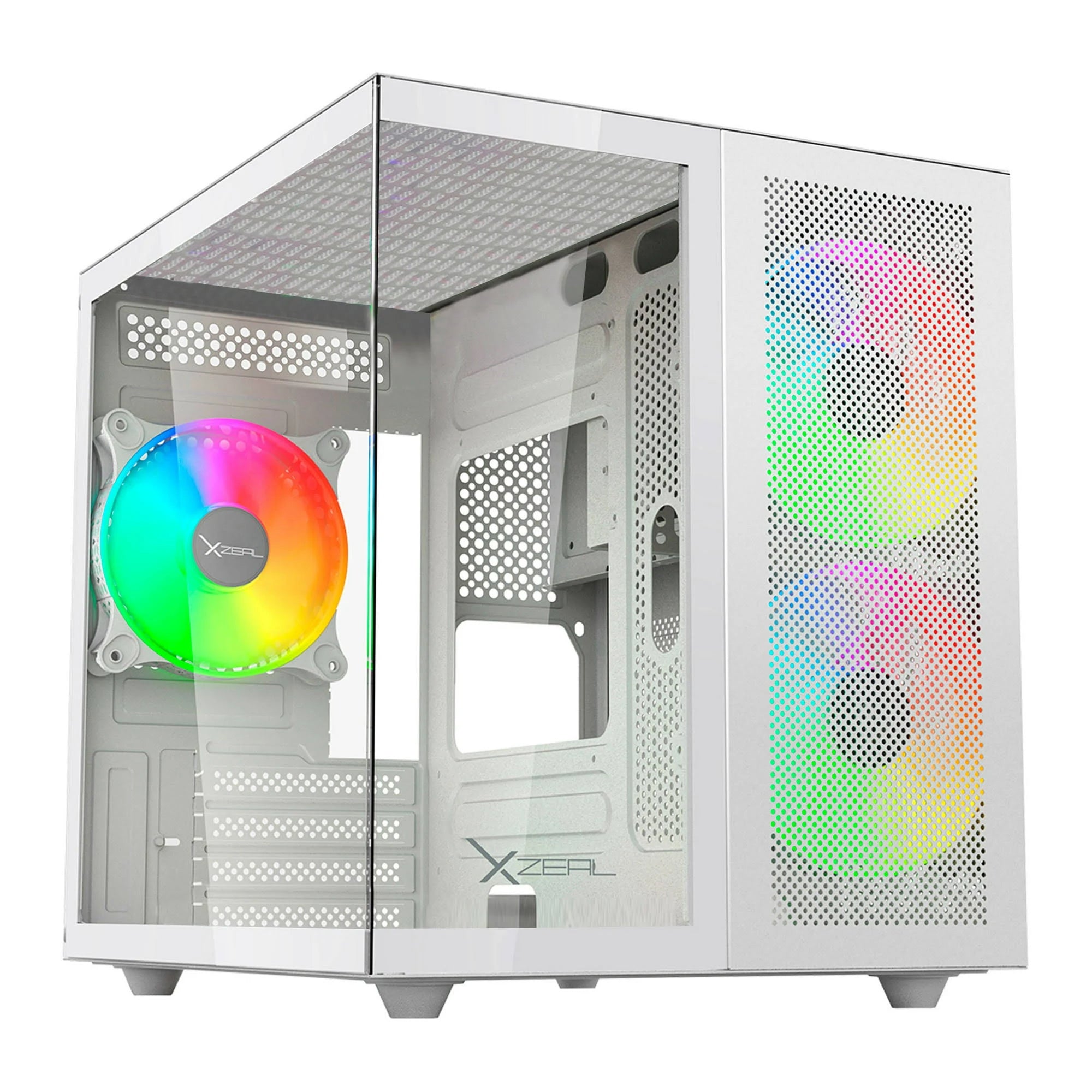 Gabinete XZEAL CXi1 Cubo- Micro ATX - Blanco
