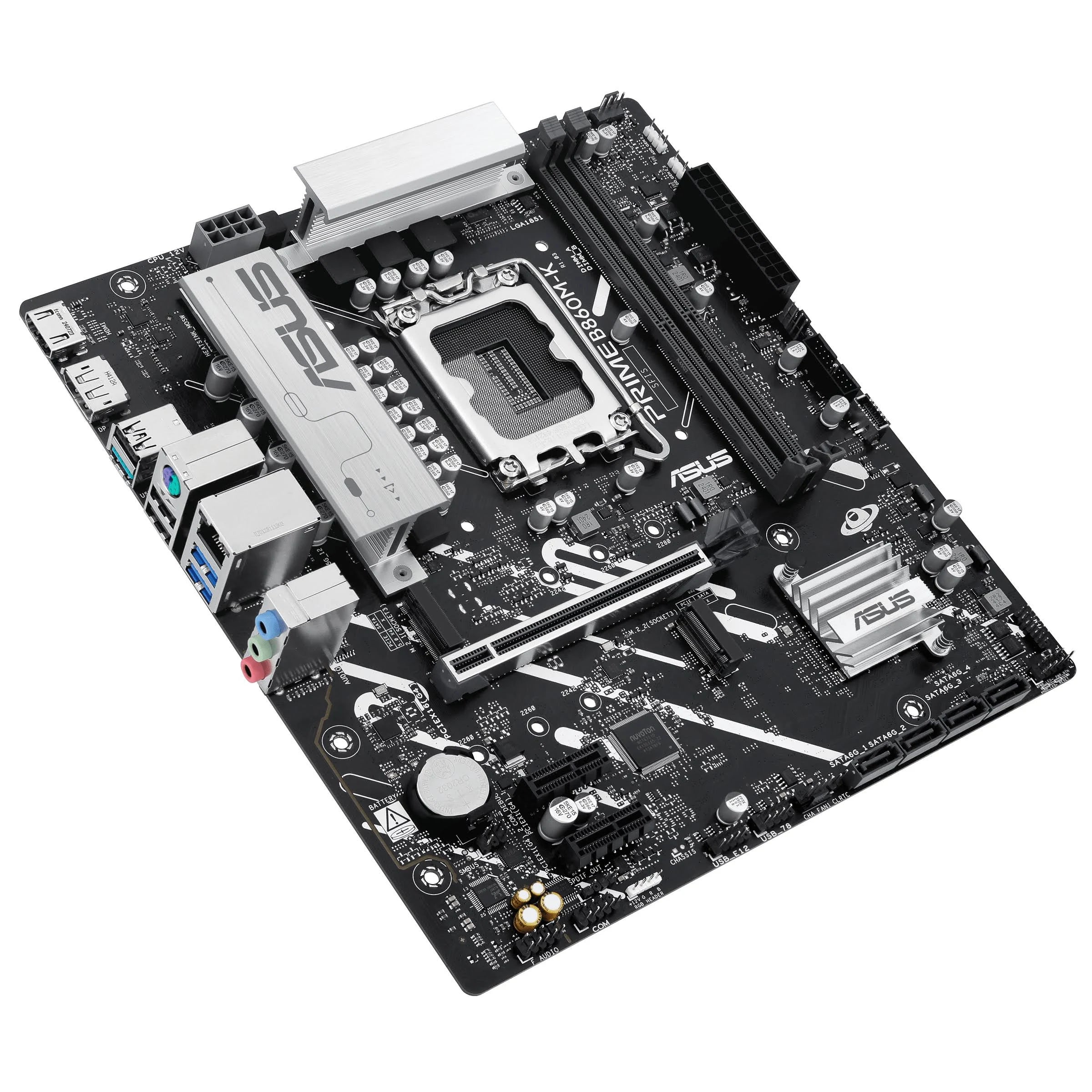 Tarjeta Madre ASUS PRIME H810M-A WIFI-CSM- LGA 1851- Micro ATX- Compatible con DDR5