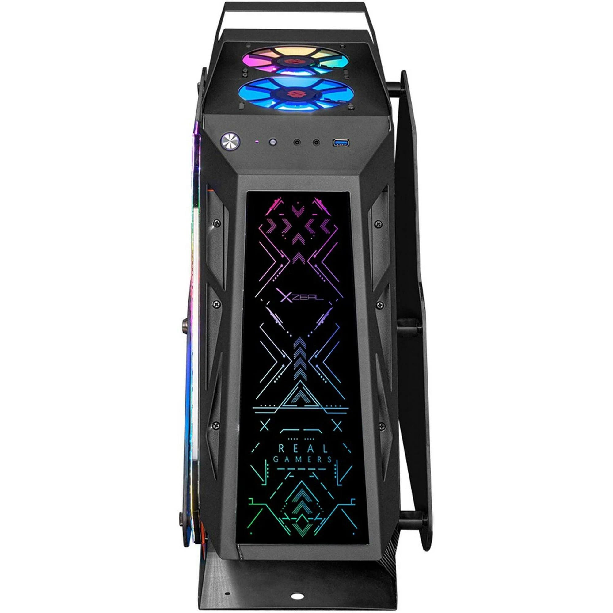 Gabinete XZEAL IRO2- Micro ATX- Negro