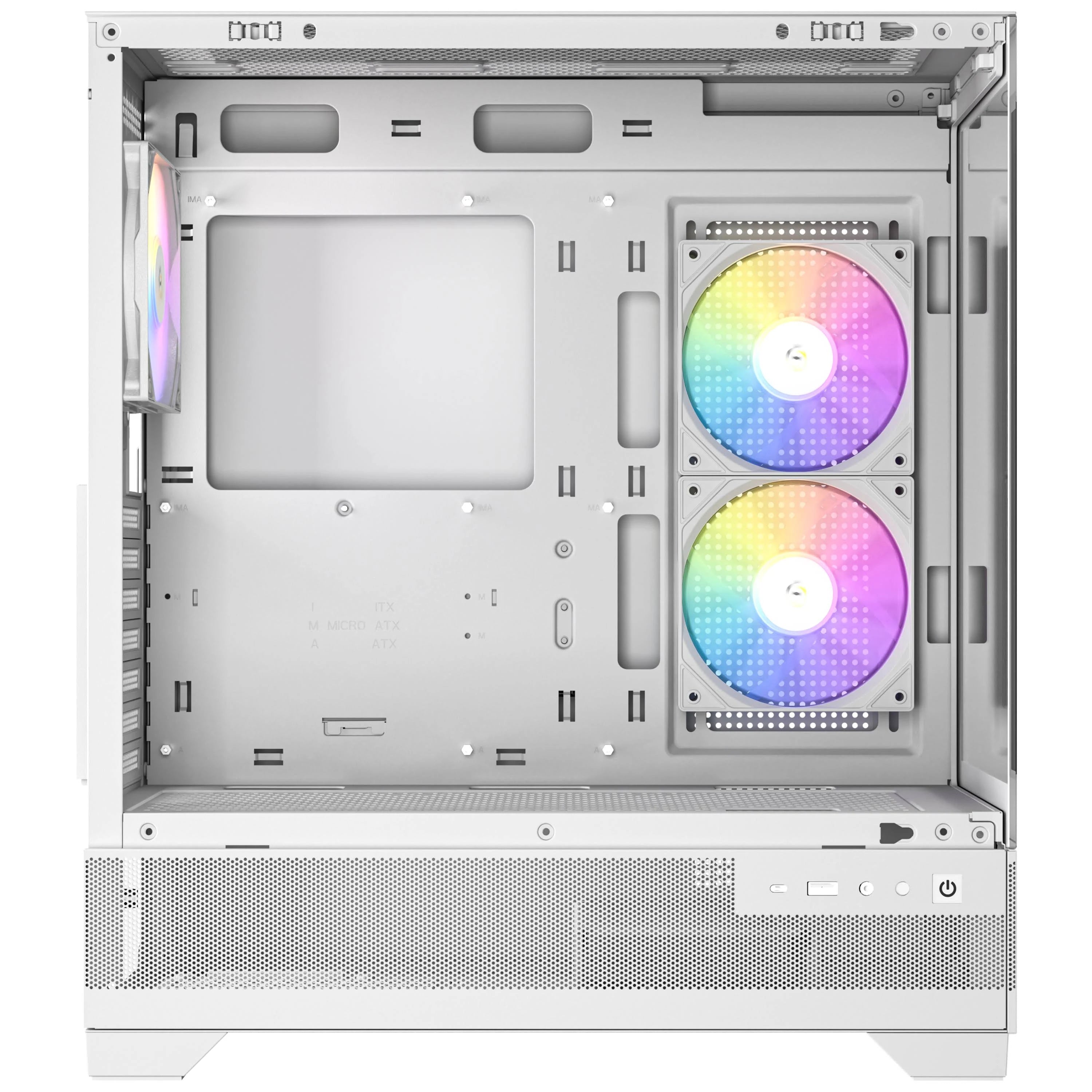 Gabinete Antec CX700 ARGB- ATX- Blanco