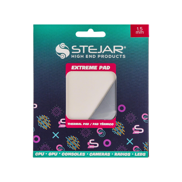 Stejar Thermal Pad 95x45x3.0mm 12.8 W/mk Extreme Alto Rendimiento Value Pack