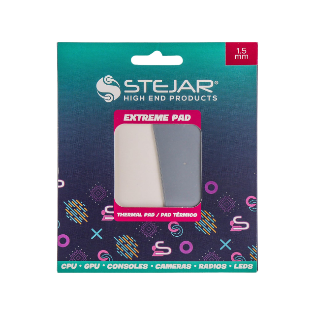 Stejar Thermal Pad 95X45X1.5MM 12.8 W/MK Extreme Alto Rendimiento Value Pack