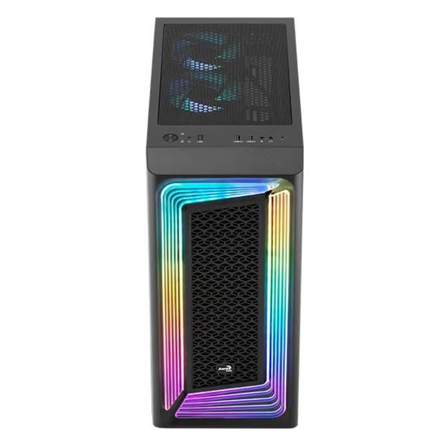 Gabinete Aerocool INTERESTELAR G V1 ARGB - ATX - Negro